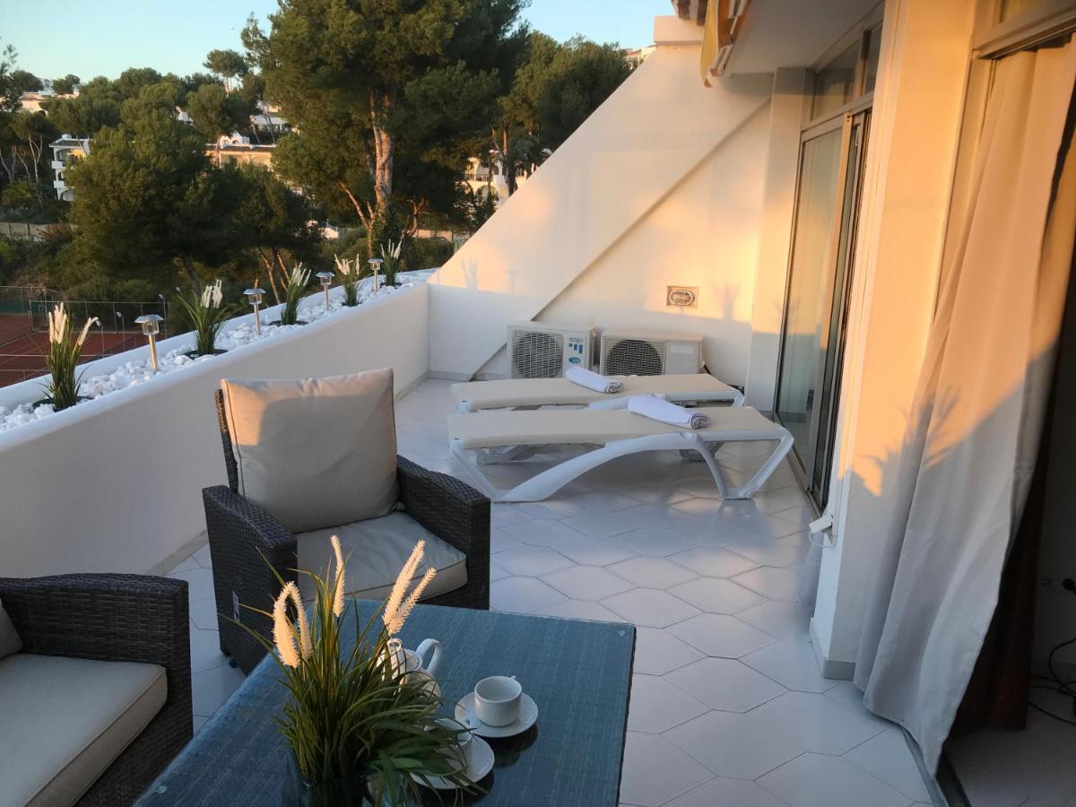Parque Miraflores Nr. 218. Tennis & South-West Seawiew Apartment La Cala De Mijas Bagian luar foto